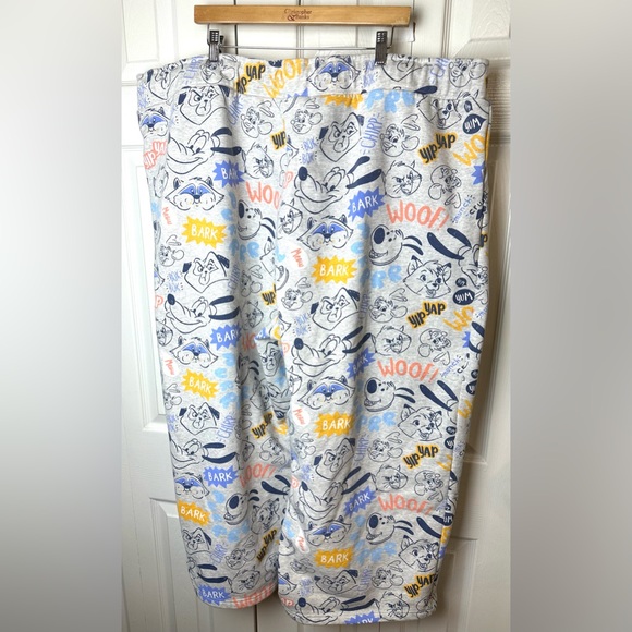 DISNEY Critter Chais Collection Sweatpants Loungewear Gray Thick Sweats Pants - Picture 5 of 9